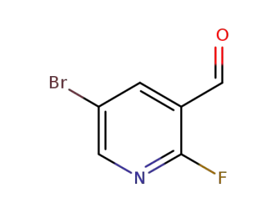 5-bromo-2-fluoro-3-pyridinecarboxaldehyde