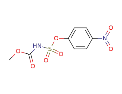(4-nitro-phenoxysulfonyl)-carbamic acid methyl ester