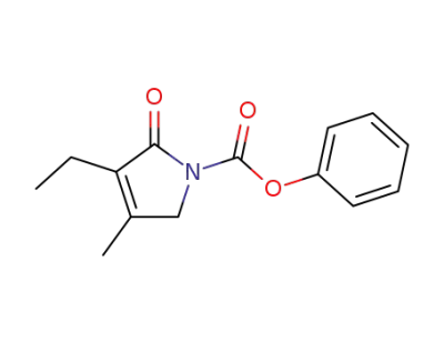 phenyl 3-ethyl-4-methyl-2-oxo-2,5-dihydro-1H-pyrrole-1-carboxylate